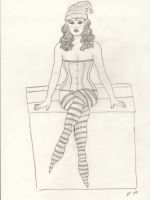 Pin Up Elf